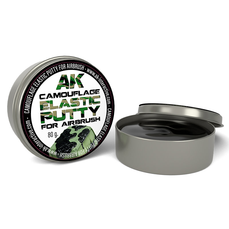 8076 Camouflage Elastic Masking Putty
