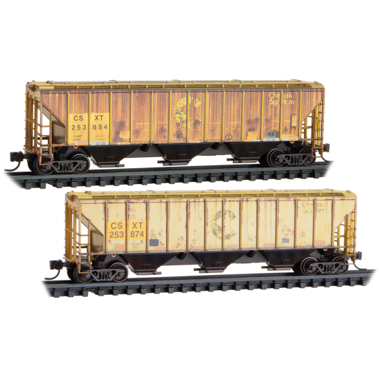 98305096 N CSXT Weathered - 2 Pack