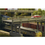 Rix 101 HO Vintage Highway Overpass Kit -  50' Scale 15.2m