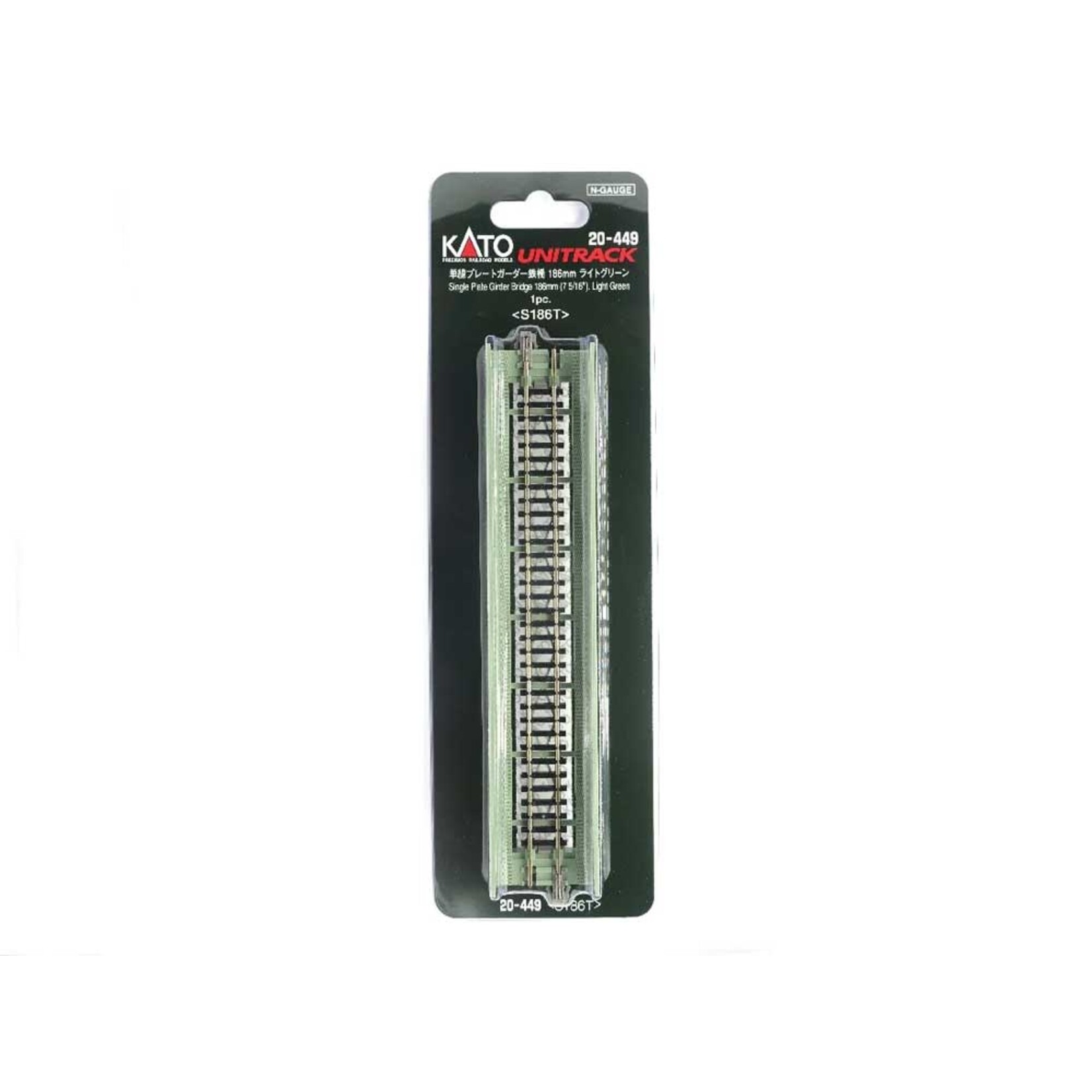 Kato 20449 N Plate Girder Bridge Green