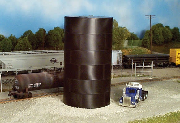 501 HO Flat Top Water/Oil Tank Kit - 43' Scale