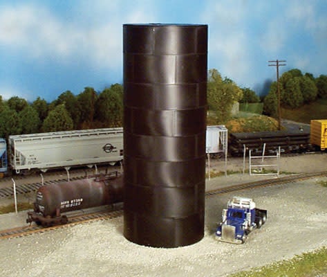 502 HO Flat Top Water/Oil Tank Kit - 60' Scale
