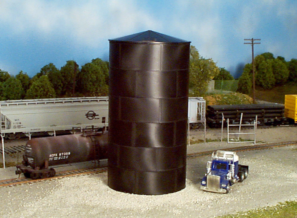 504 HO Peaked Top Water/Oil Tank Kit - 43' Scale