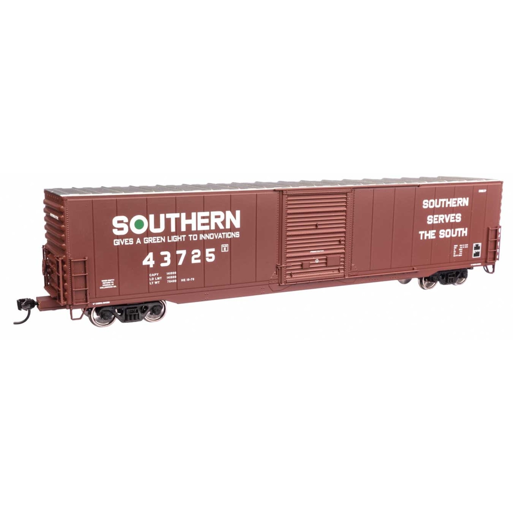 Walthers 9103370 HO 60' Pullman Auto Parts Boxcar - Southern Railway #43725