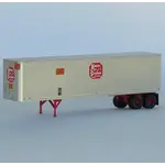Train Worx 4026803 40' Corrugated Trailer KCS #205072