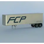 Train Worx 4027801 40' Corrugated Trailer FCP #23235
