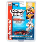 Auto World 363 Thunderjet Ultra G Silver Screen Looney Tunes Slot Car Tasmanian Devil 1953 Studebaker Purple