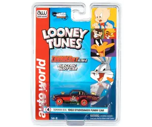 363 Thunderjet Ultra G Silver Screen Looney Tunes Slot Car
