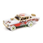 Auto World 363 Thunderjet Ultra G Silver Screen Looney Tunes Slot Car Tasmanian Devil 1953 Studebaker White