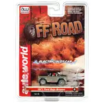 Auto World 375 Thunderjet Ultra-G X-Traction Off-Road Slot Car 1971 Ford Baja Bronco Green