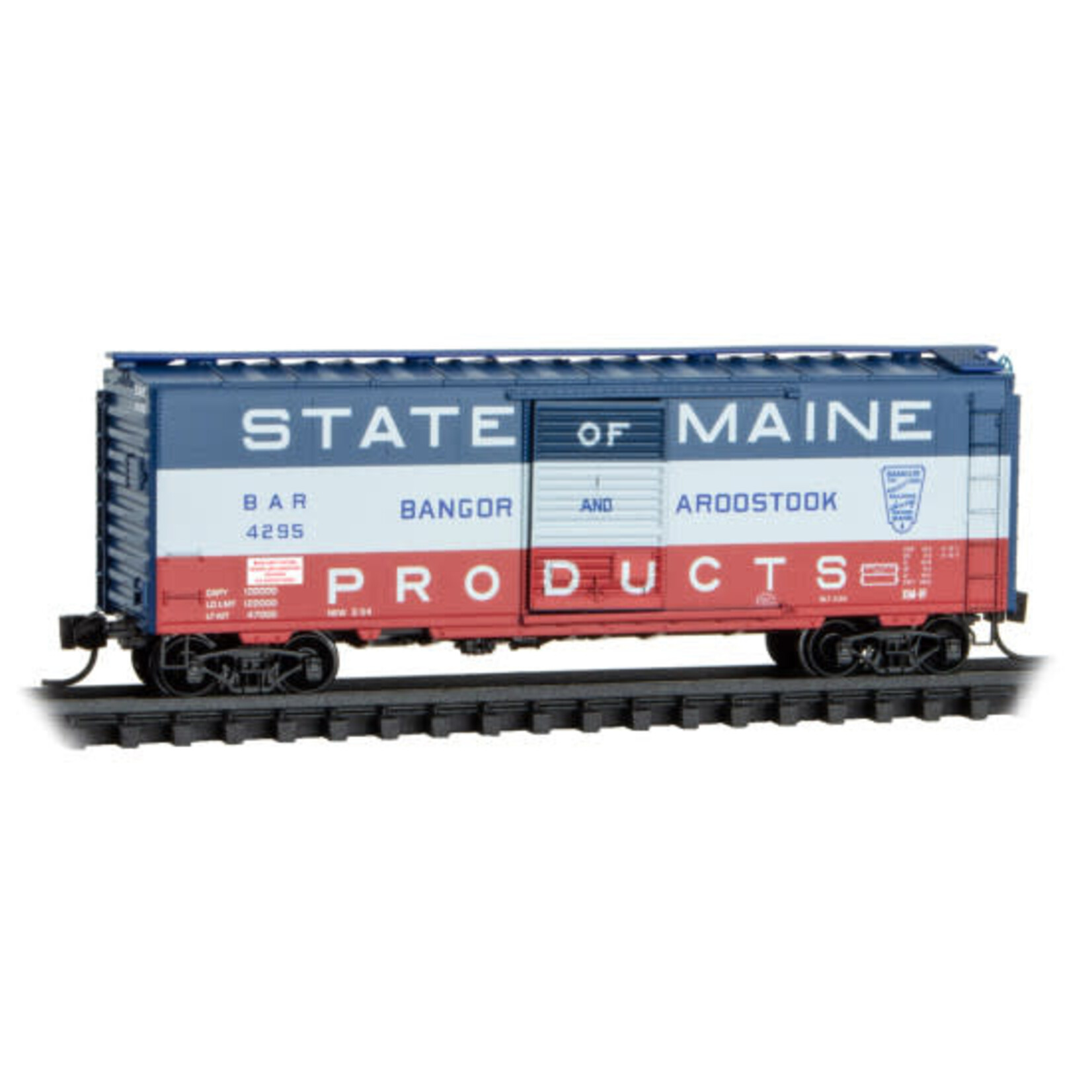 Micro Trains Line 02000497 N Bangor & Aroostock 4295