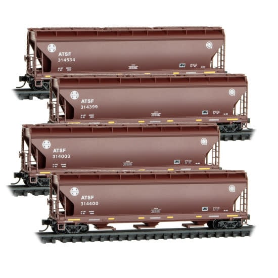 98300237 N ATSF RP 237 - 4 Pack