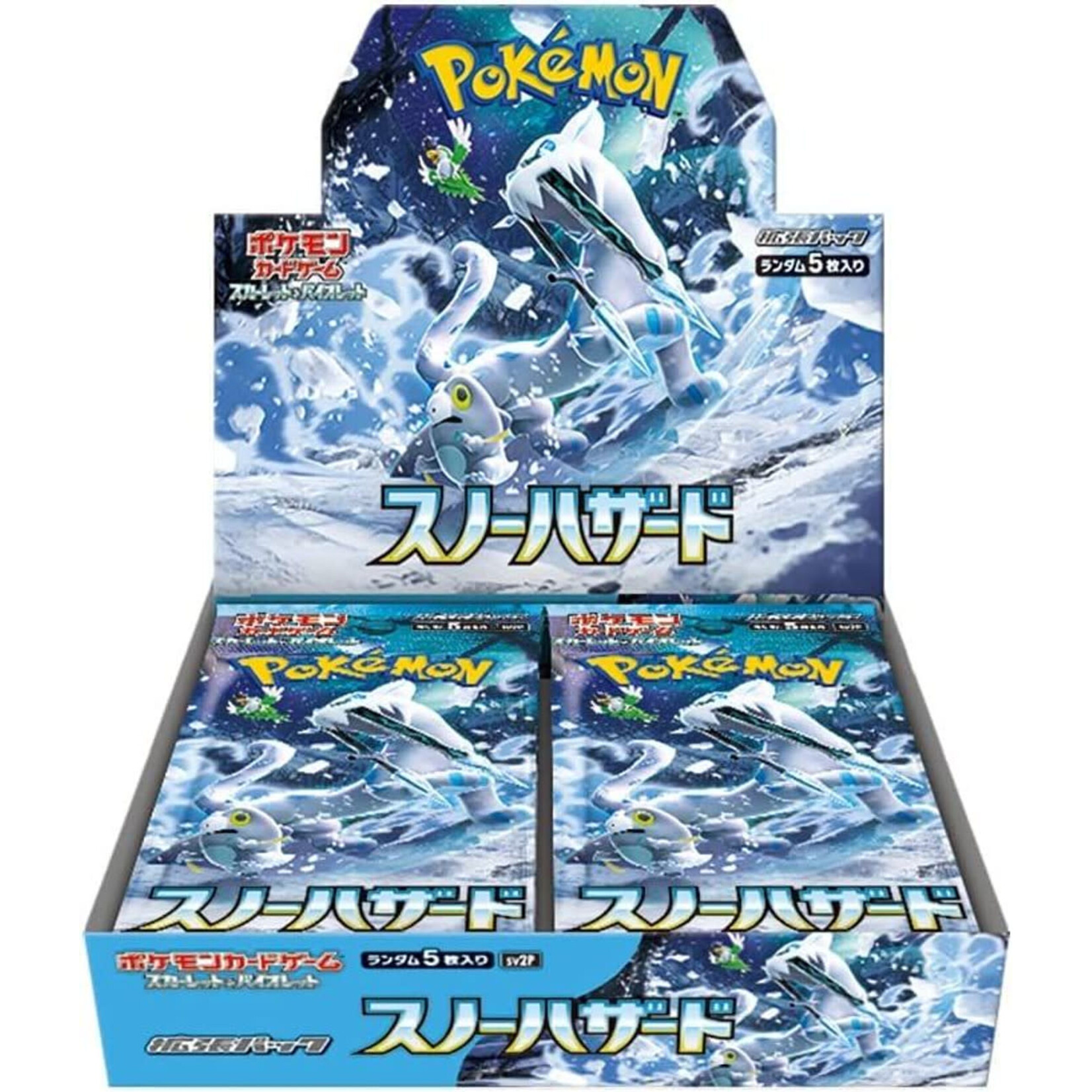 Pokemon Pokemon Snow Hazard Japanese Booster Pack - Sealed Box of 30
