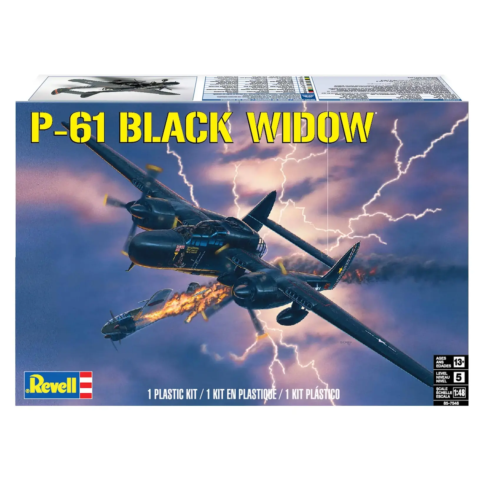 Revell 857546 1-48 P-61 Black Widow