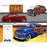 Moebius 2301 1947 Chev Aero Sedan