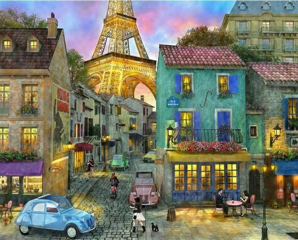 3810936 Eiffel Magic 1000 Piece Puzzle