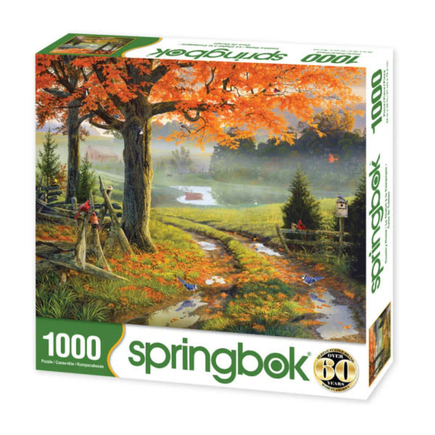 Springbok 3811181 Country Home 1000 Piece Puzzle