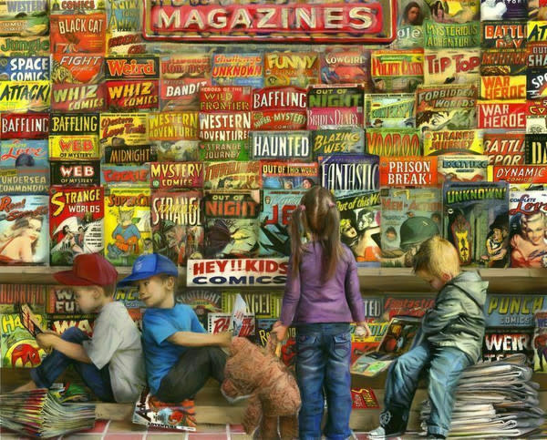 3811229 Comic Book Heaven 1000 Piece Puzzle
