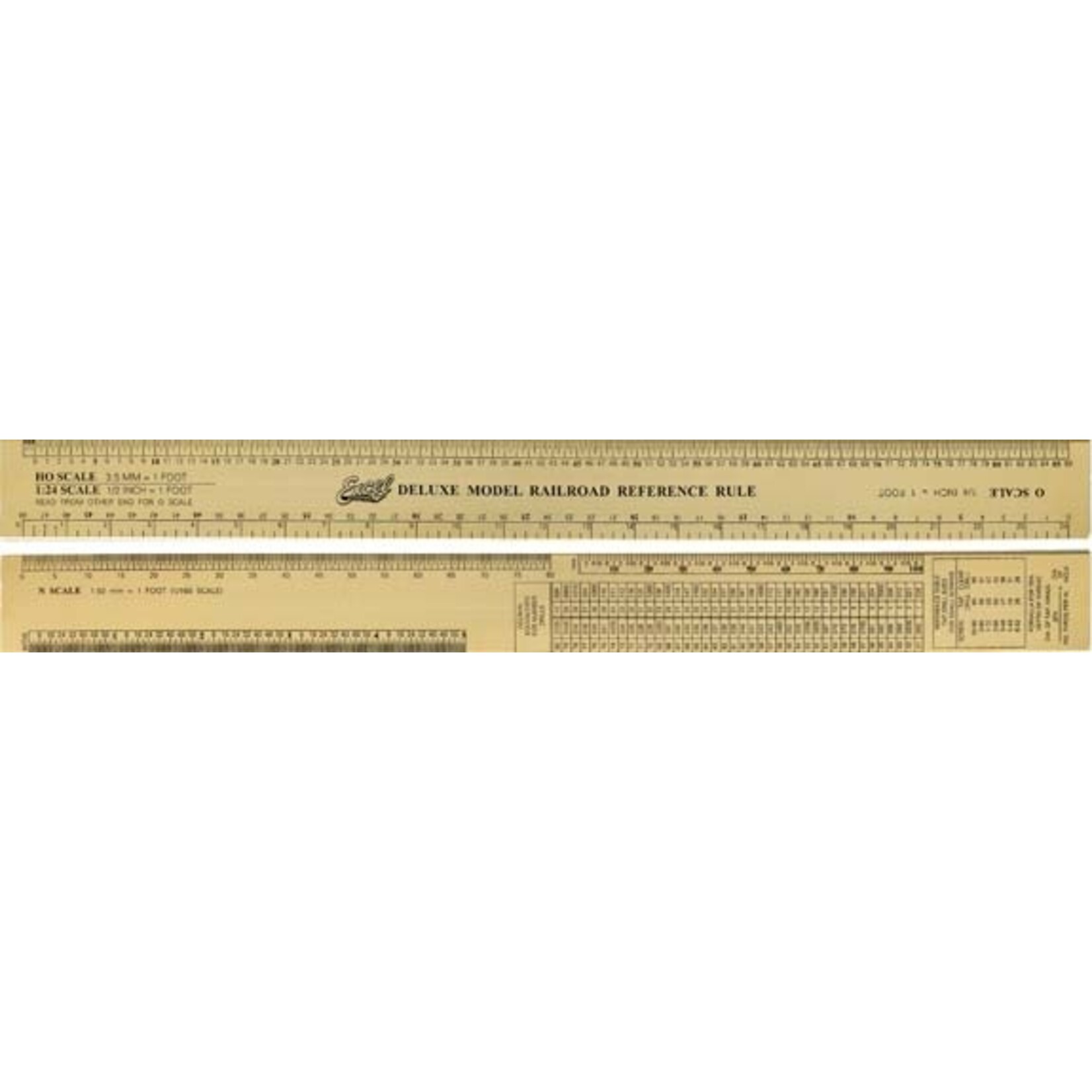 Excel 55778 Deluxe Model Reference Ruler
