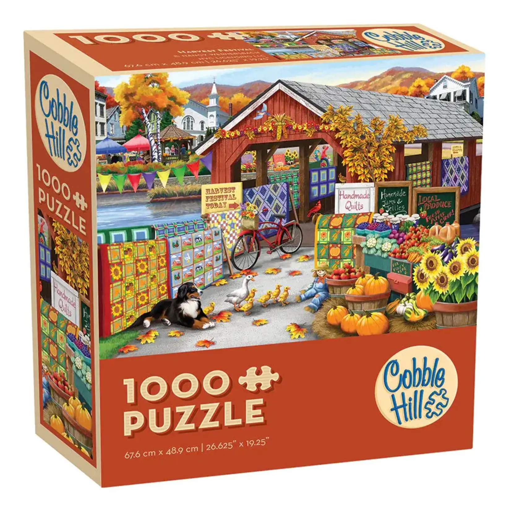 Cobble Hill 57251 Harvest Festival 1000 Piece Puzzle