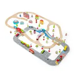 Bigjigs Toys BJT032 City Road & Railway Set