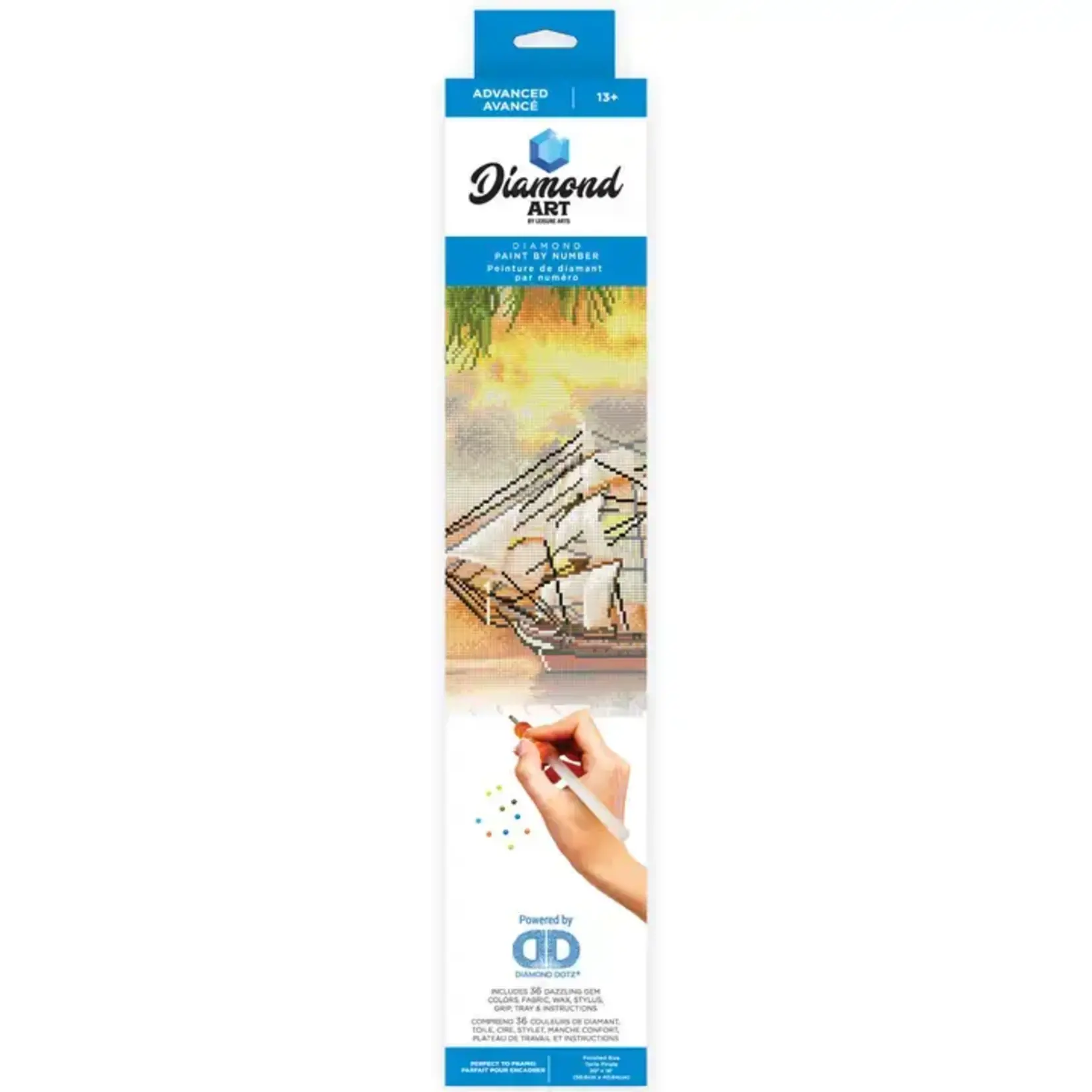 Camelot Pirate Ship Diamond Art