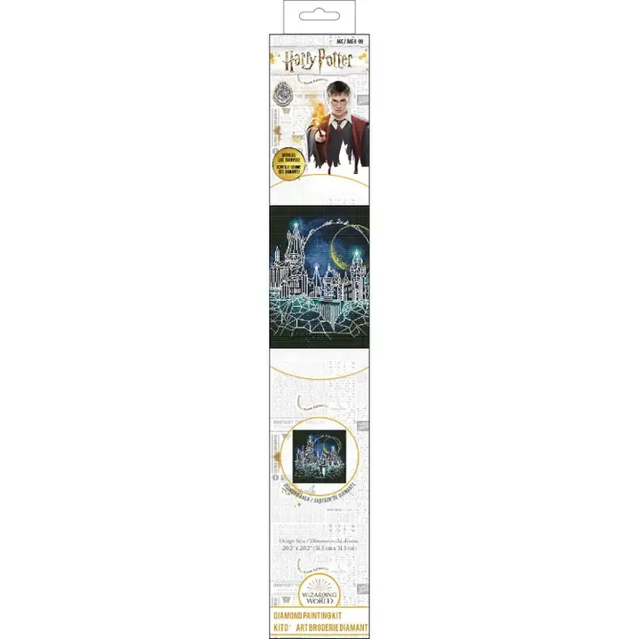 Moon Over Hogwarts Diamond Art