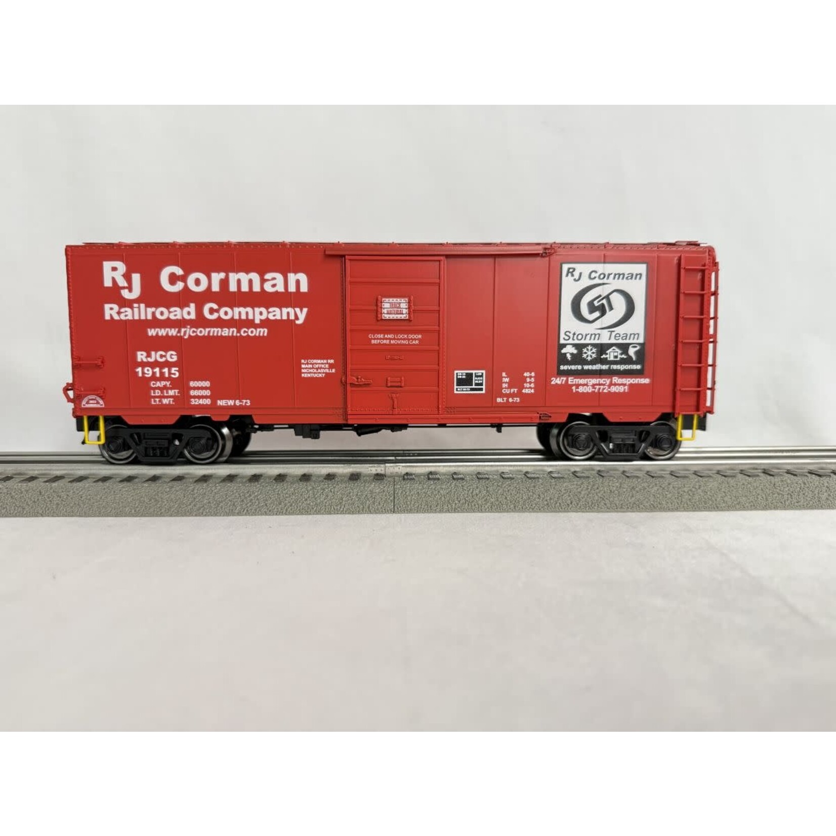 Ready Made Trains 9649921 O Boxcar RJ Corman