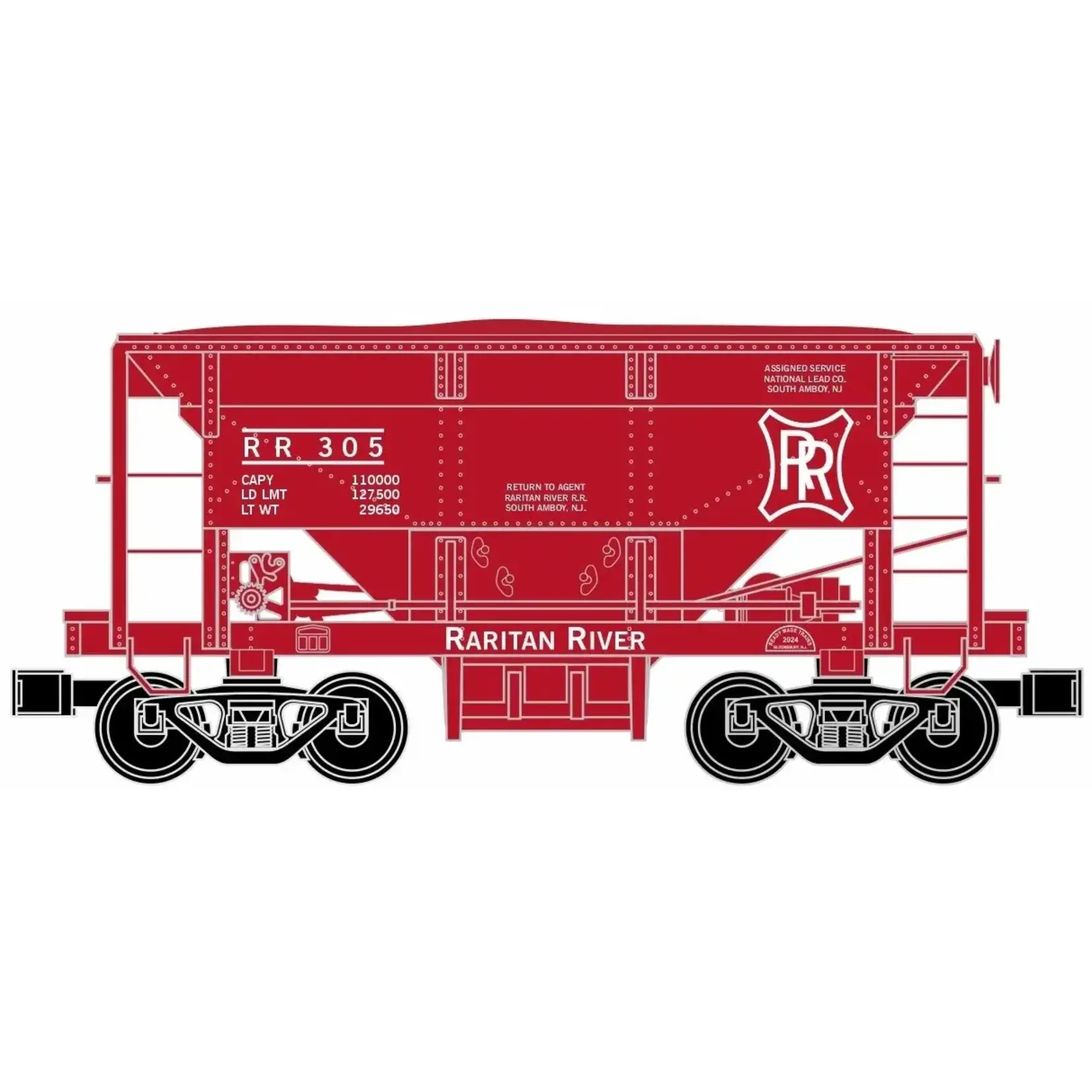 Ready Made Trains 967783 Raritan River Ore Car