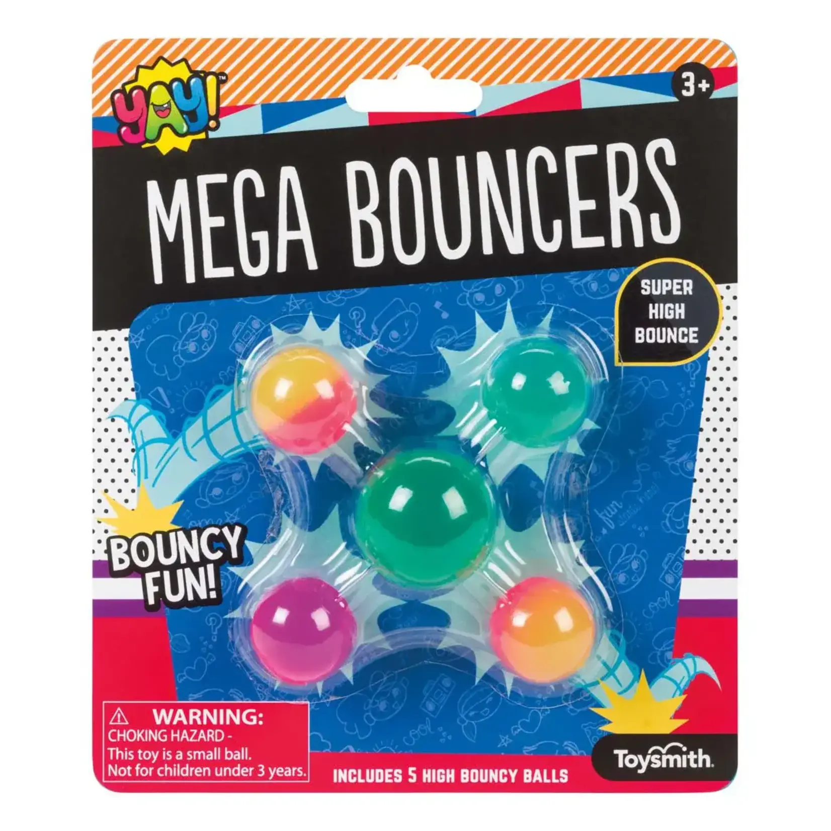 Toysmith Mega Bouncers - 5 Balls