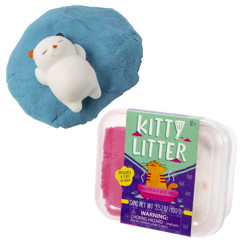 Kitty Litter Putty Slime