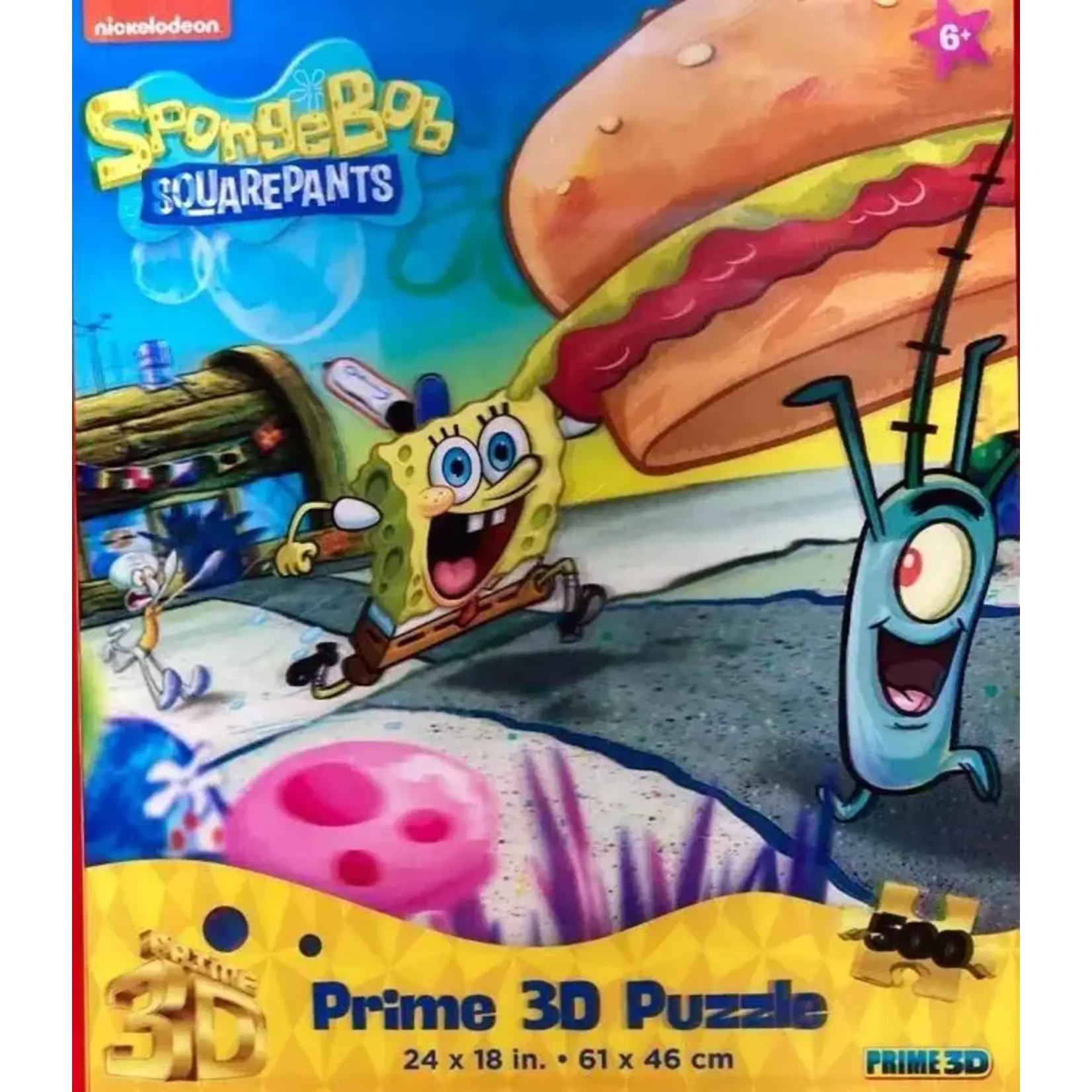 32737 3D Spongebob 500 Piece Puzzle