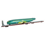 Micro Trains Line 98302276 N BNSF w/ 10,000th Fuselage 2pk