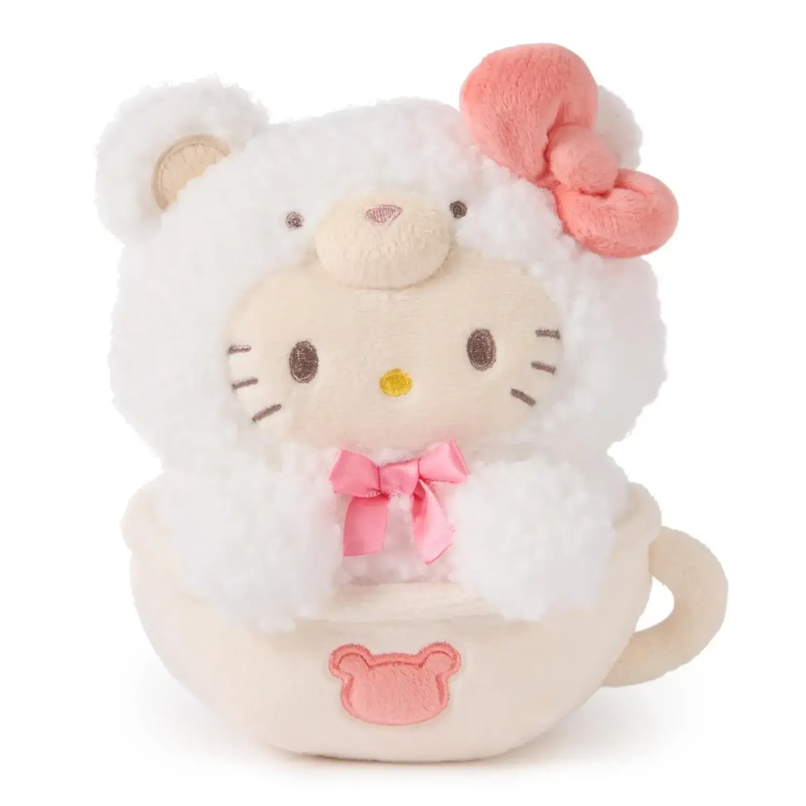 Gund Hello Kitty Cafe Latte Bear - 6 Inch