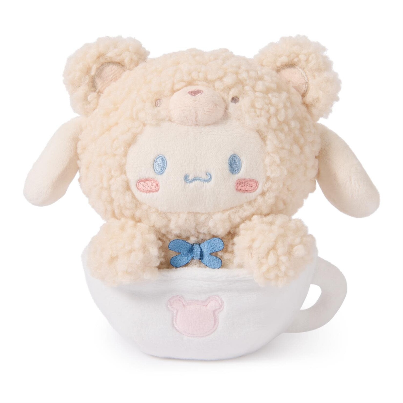 Gund Cinnamoroll Cafe Latte Bear - 6 Inch