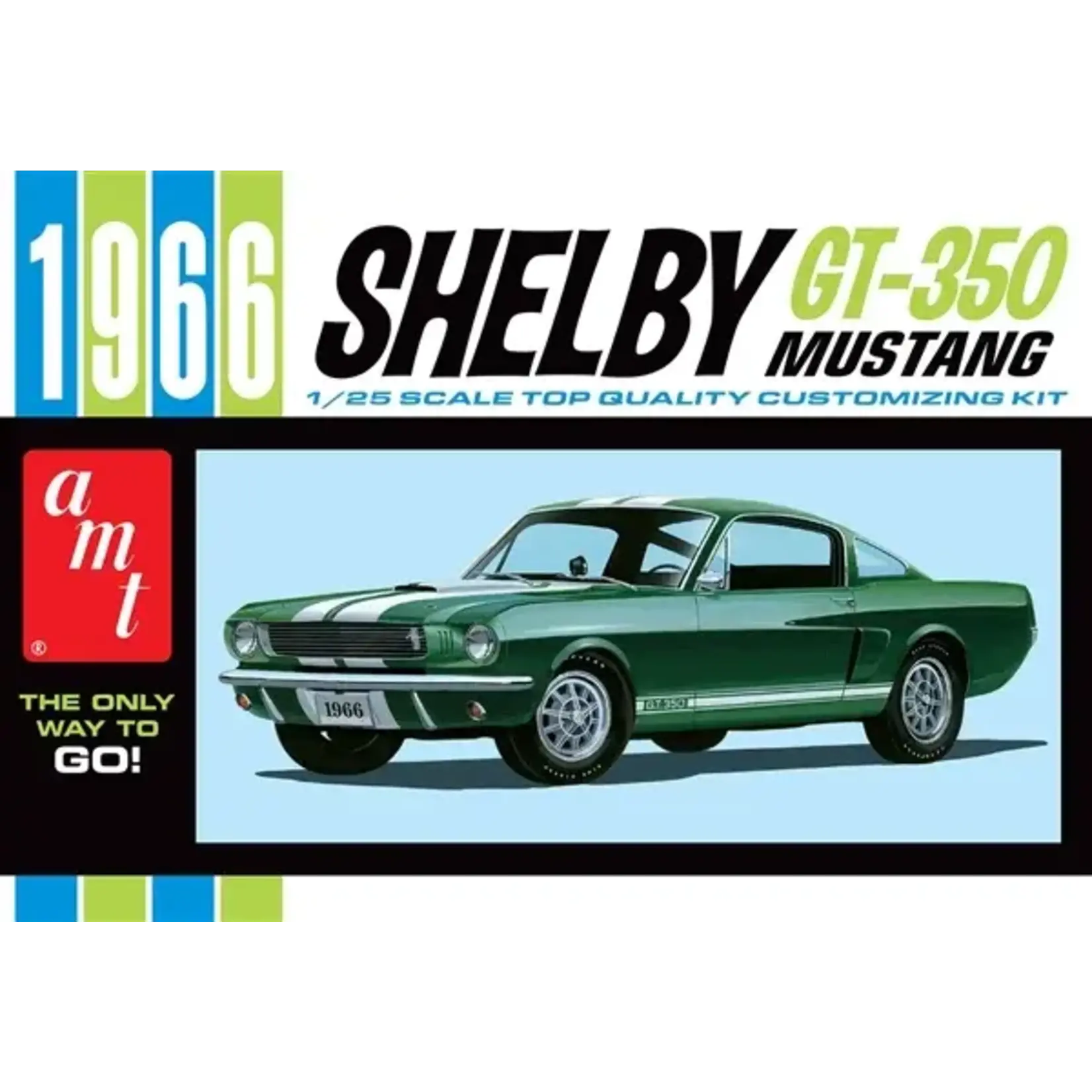 AMT 1491 1966 Shelby Mustang 350GT