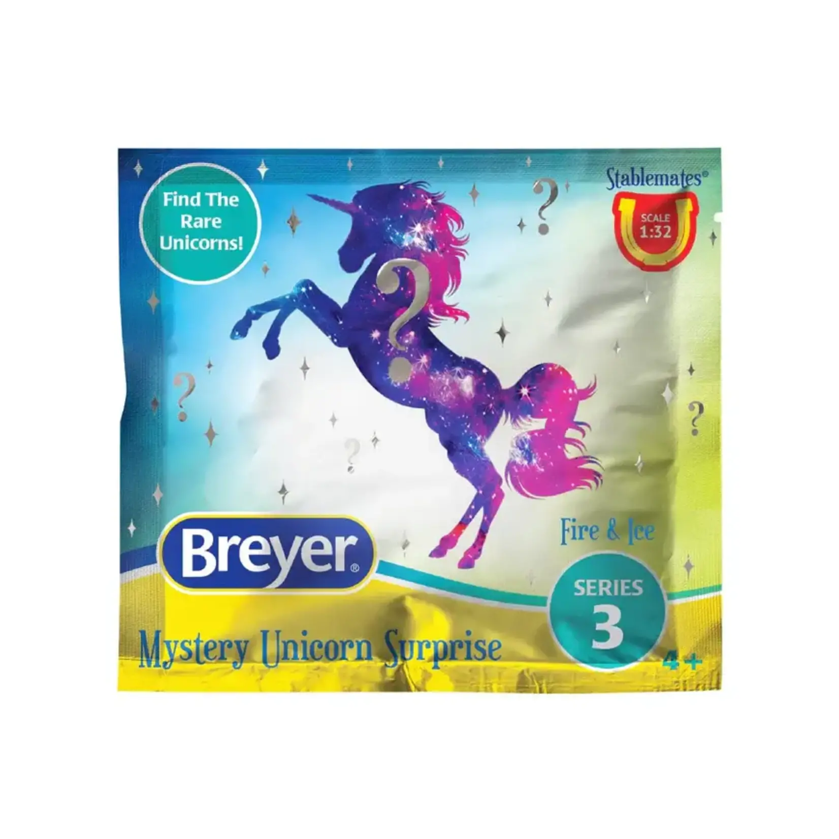 Breyer 6938 Mystery Unicorn Surprise S3 Fire & Ice 1:32