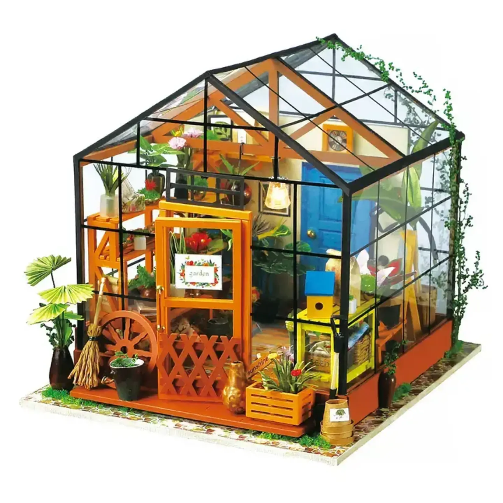 Hands Craft Cathy's Flower House Miniture House Kit