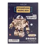 Hands Craft Orpheus Steam Punk Music Box Wooden Puzzle