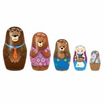 Schylling GLND Goldilocks Nesting Dolls