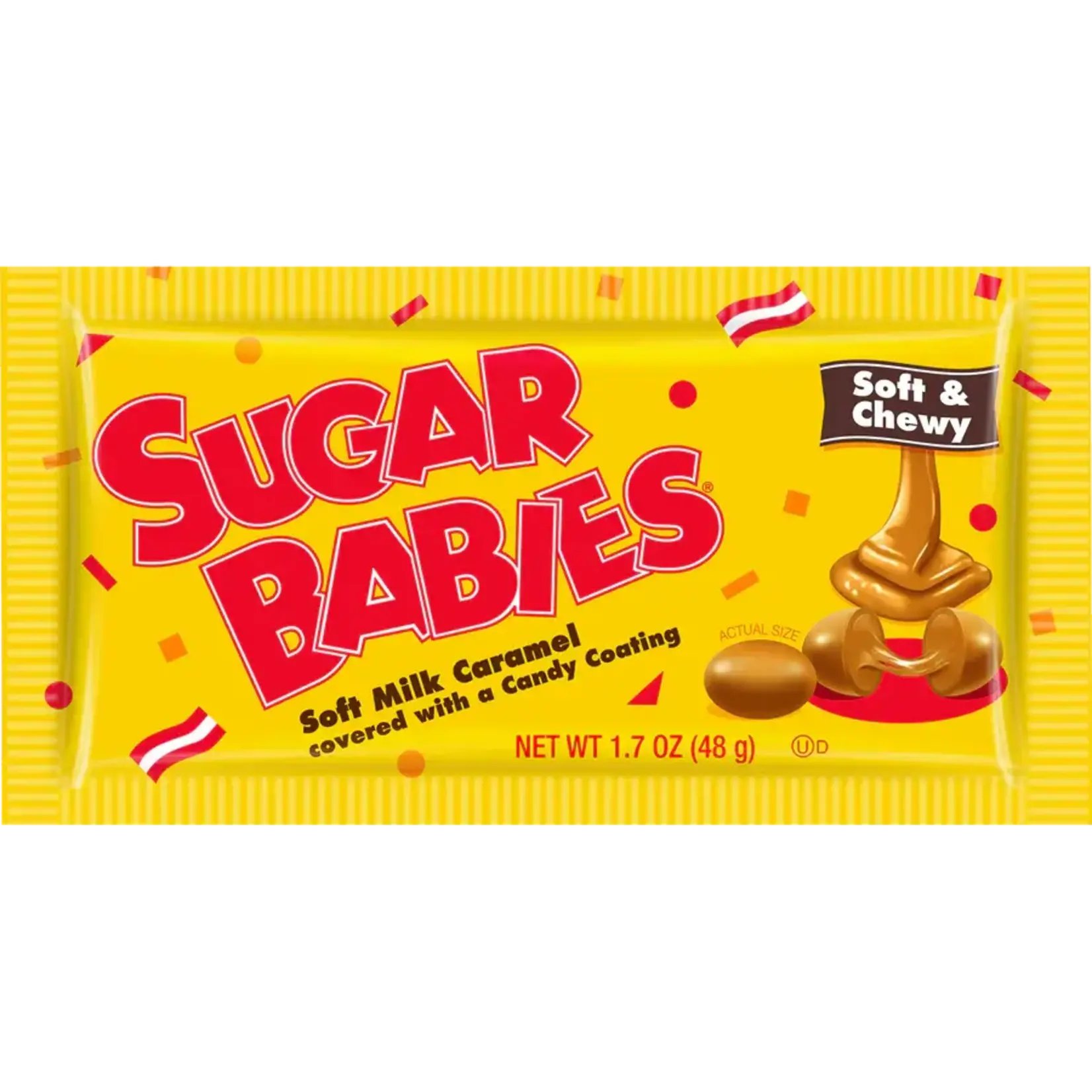 Sugar Babies Soft Milk Caramel 1.7oz Bag