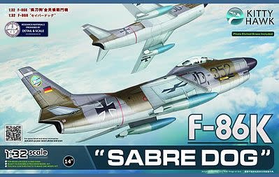 32008 1/32 F86K Sabre Dog Fighter