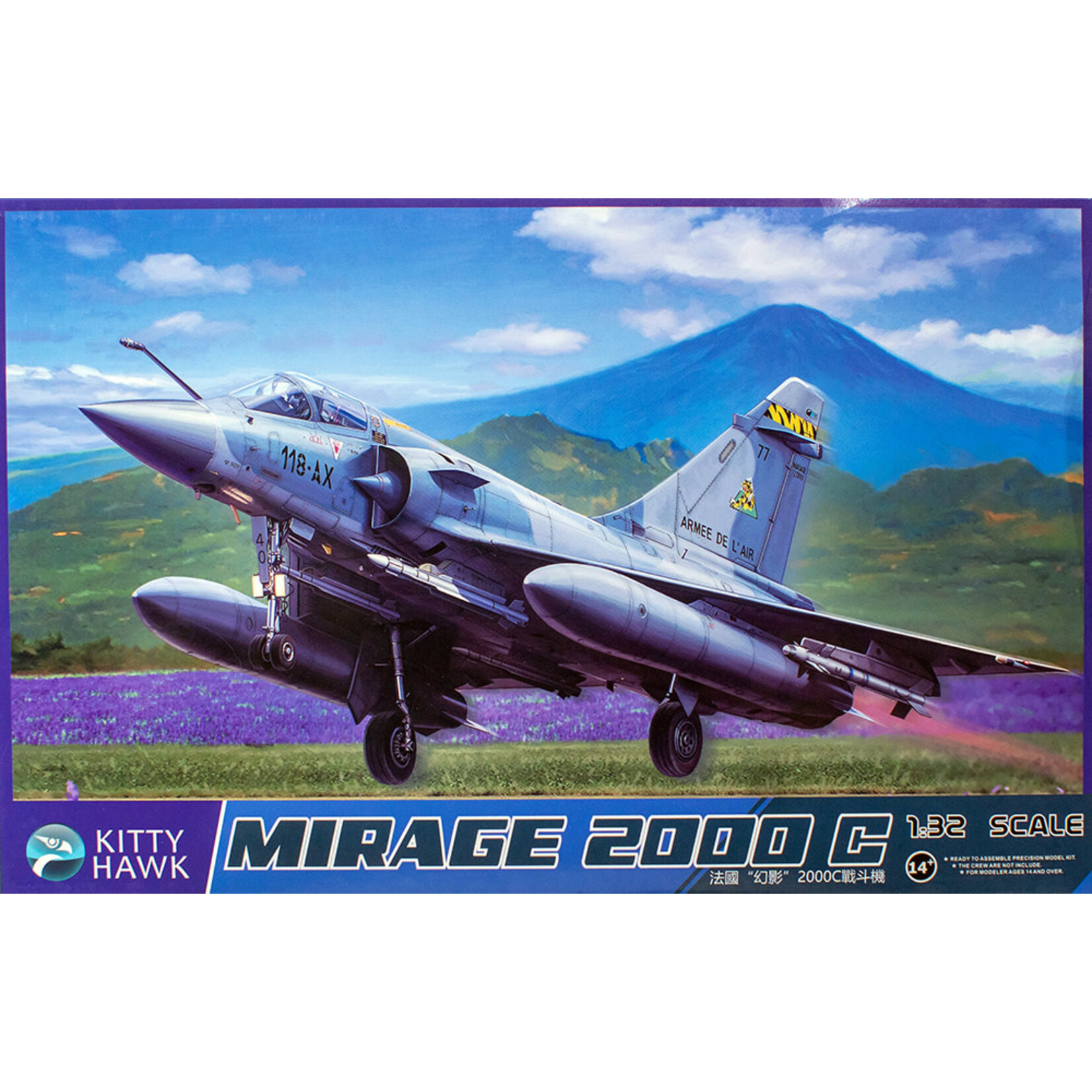 Kitty Hawk 32020 1/32 Mirage 2000C Fighter