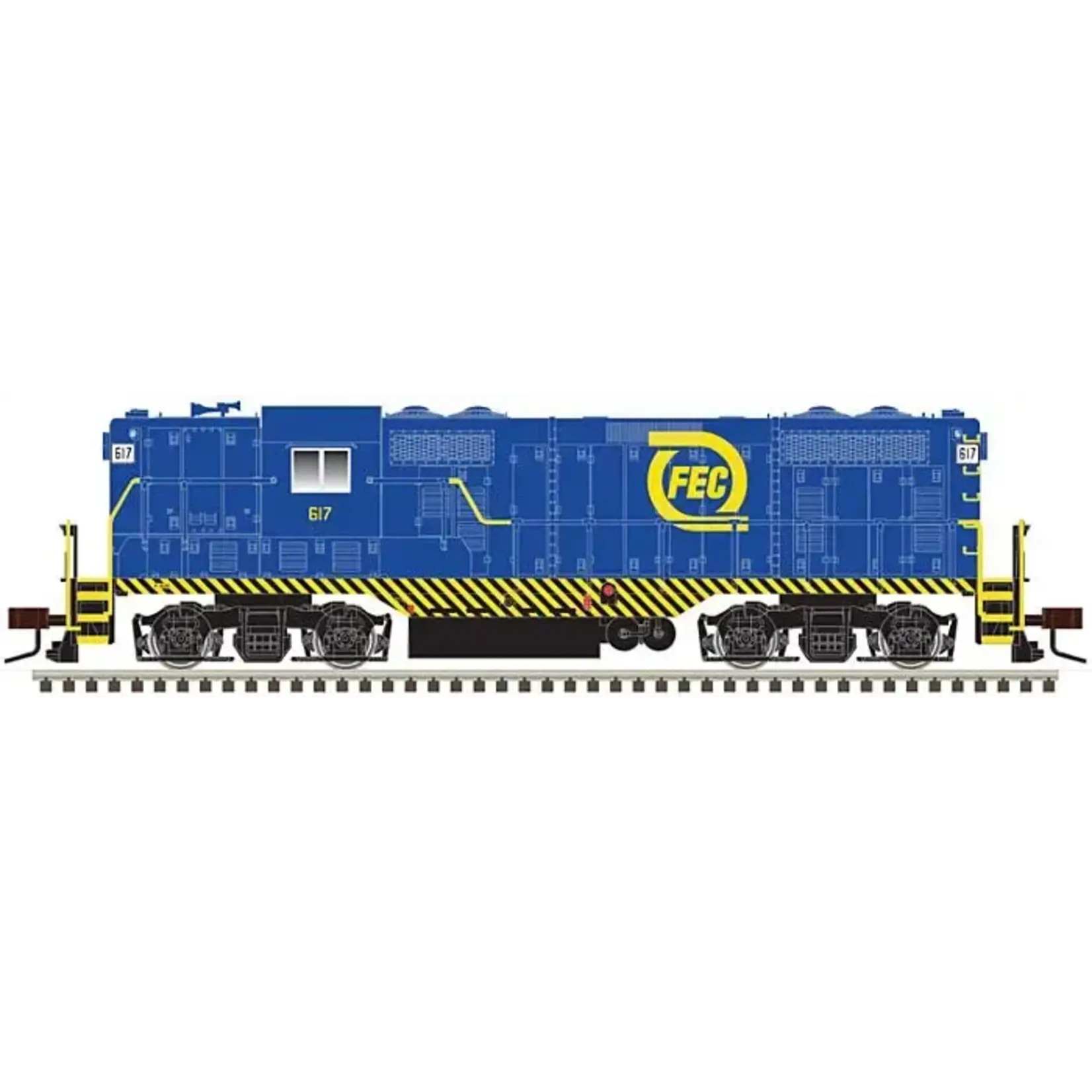 Atlas 10003930 HO GP7 Silver Florida East Coast 620