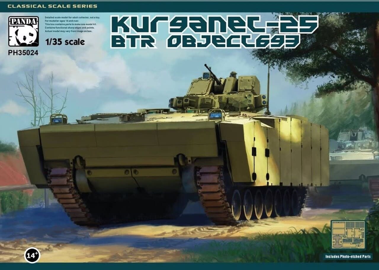 35024 1/35 Kurganet-25 BTR Object 693 Russian Infantry Fighting Vehicle