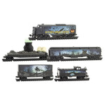 Micro Trains Line 99321385 N Wicked Night Flyer Trainset