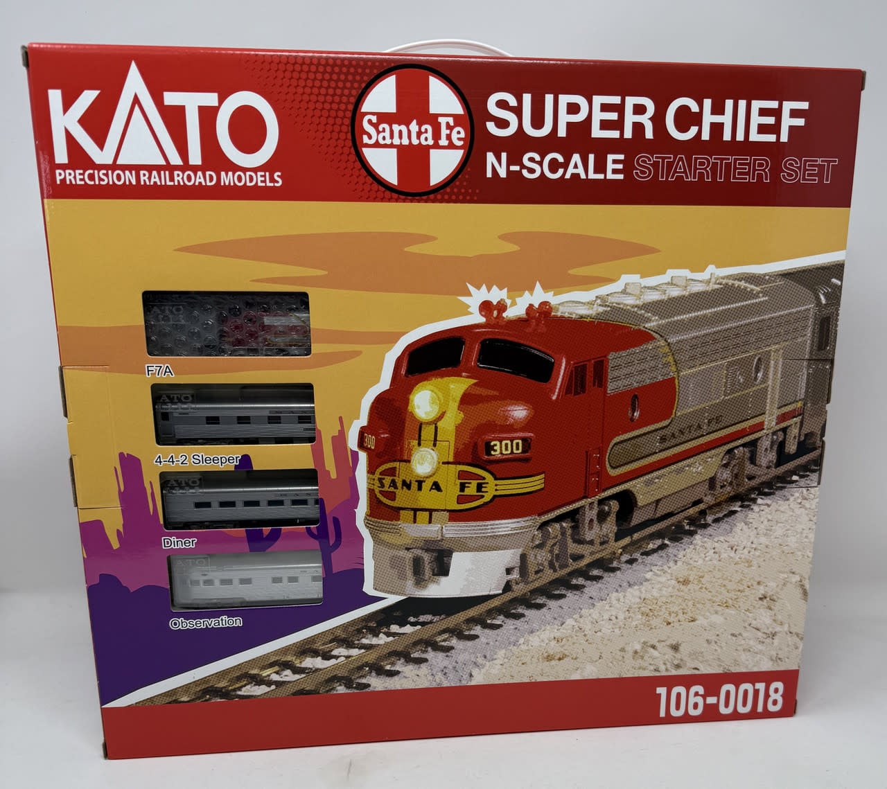 1060018 N Sante Fe Super Chief Starter Set