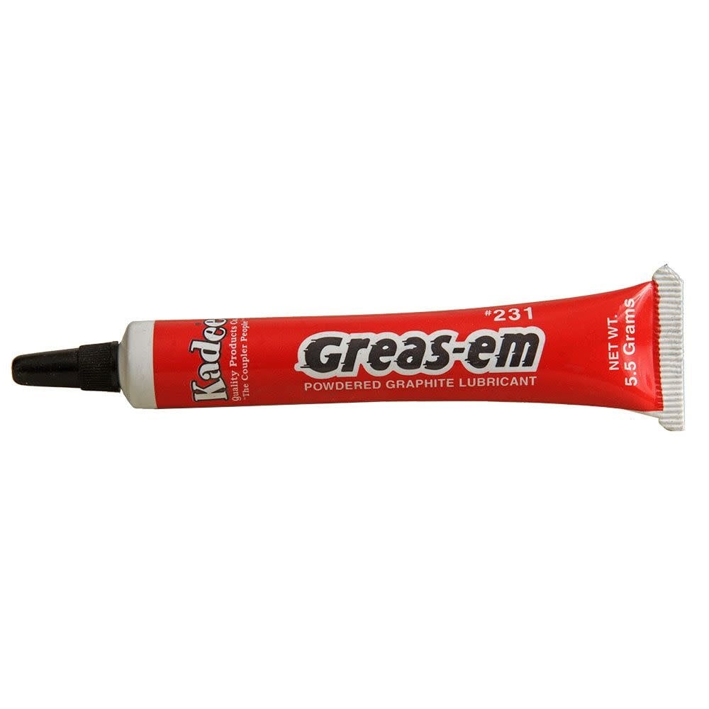 231 Greas-em Dry Graphite Lubricant 5.5 gram tube