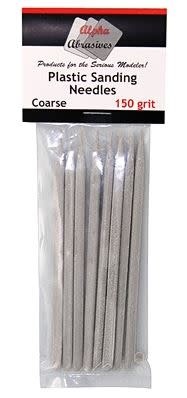 401 Plastic Sanding Needles - Coarse 150 Grit 8 Pack