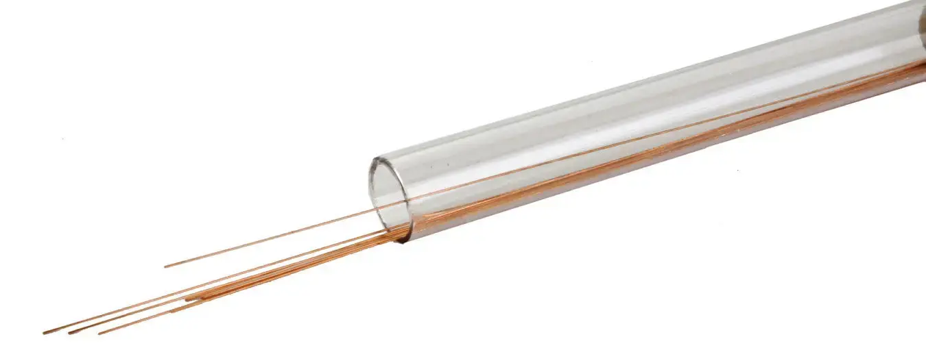 1100 Phosphor Bronze Wire 8"L .008" Dia - 10
